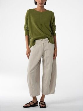 Oska barrel leg trouser pant